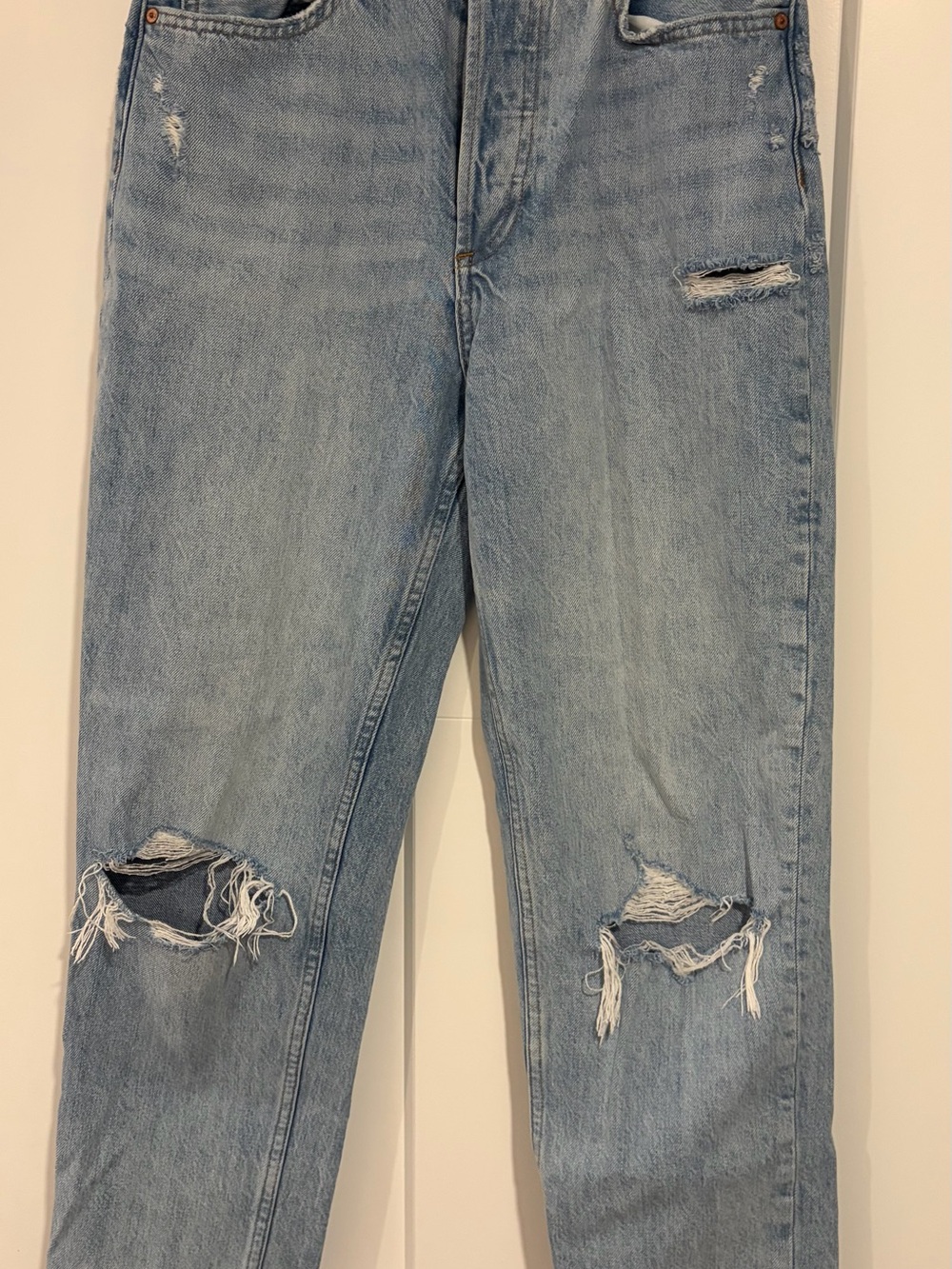 Denim Forum BF High Rise Loose Ripped Jeans 👖